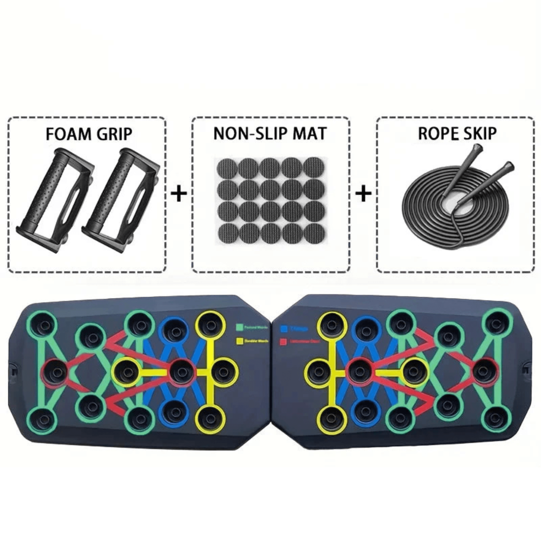 Foldable Push-Up Board