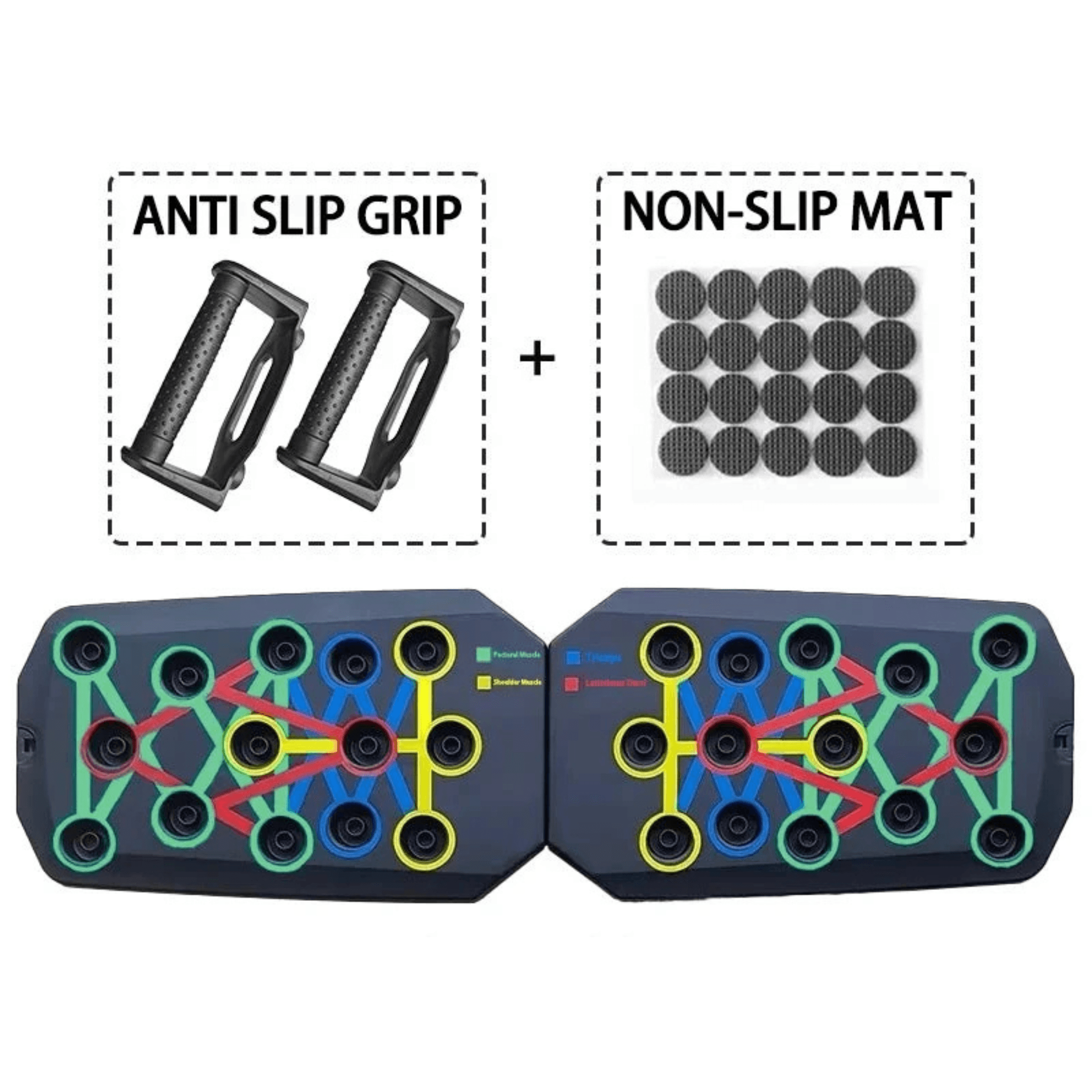 Foldable Push-Up Board