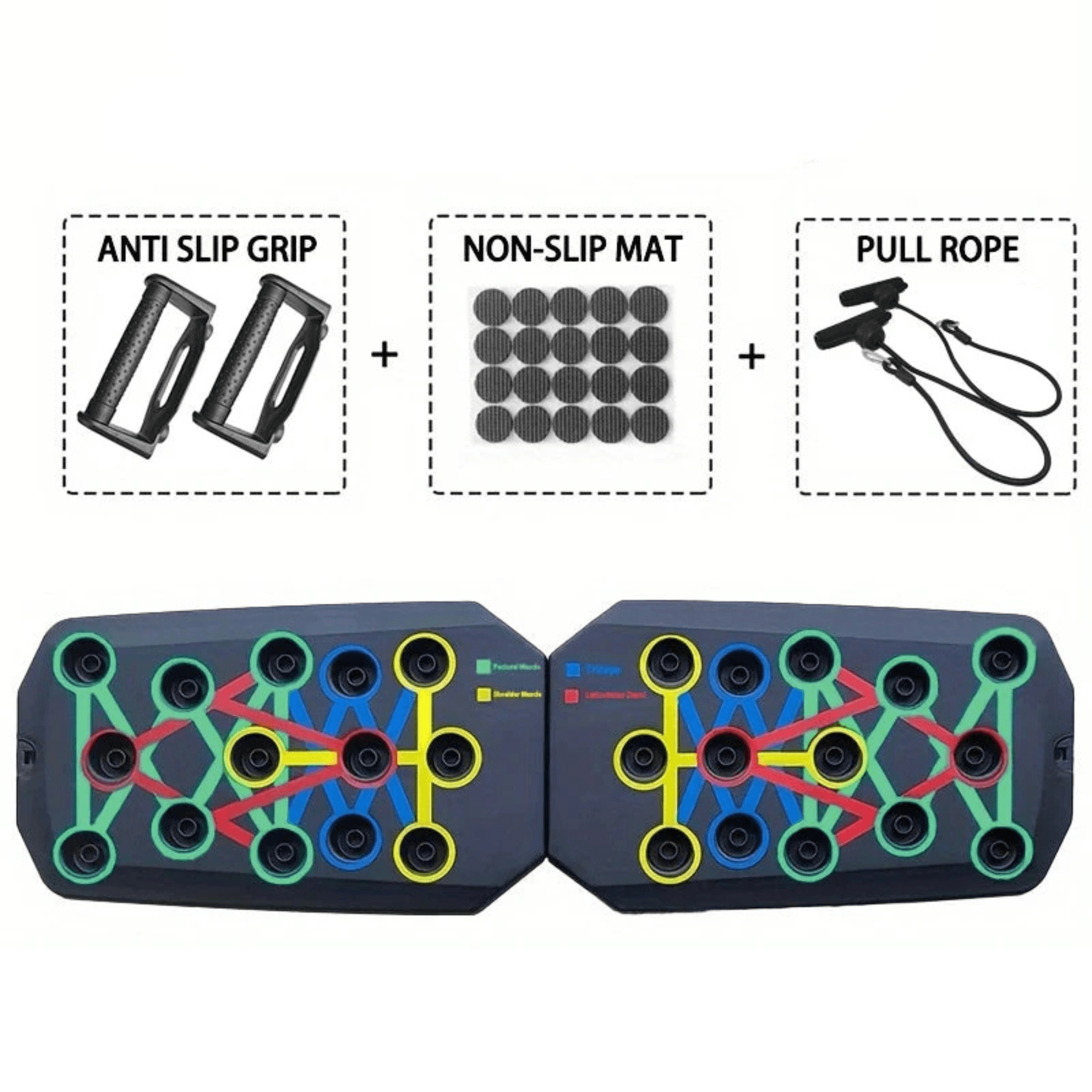 Foldable Push-Up Board